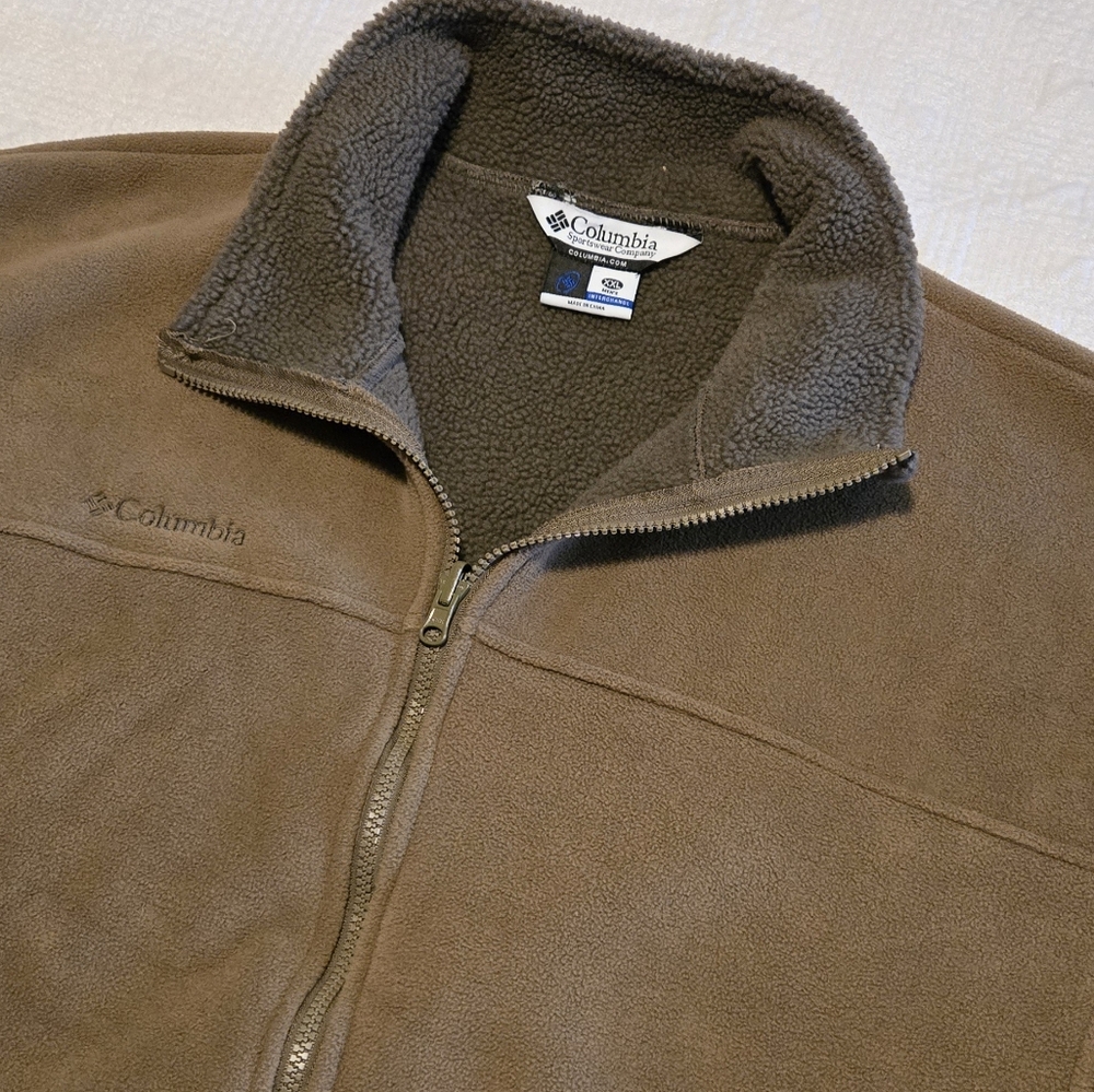 Columbia Sherpa-Lined Fleece Jacket, XXL - Picture 2 of 10